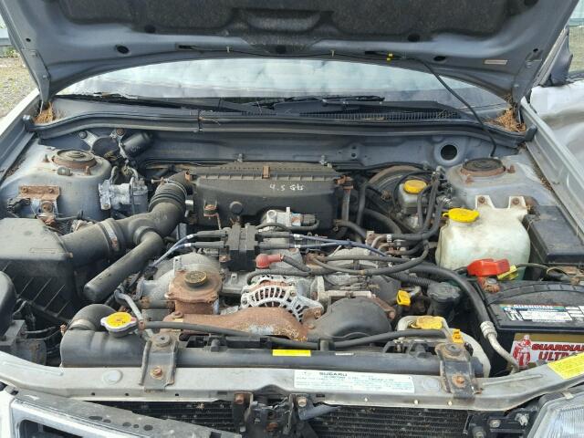 JF1SF6555XH730910 - 1999 SUBARU FORESTER S GRAY photo 7