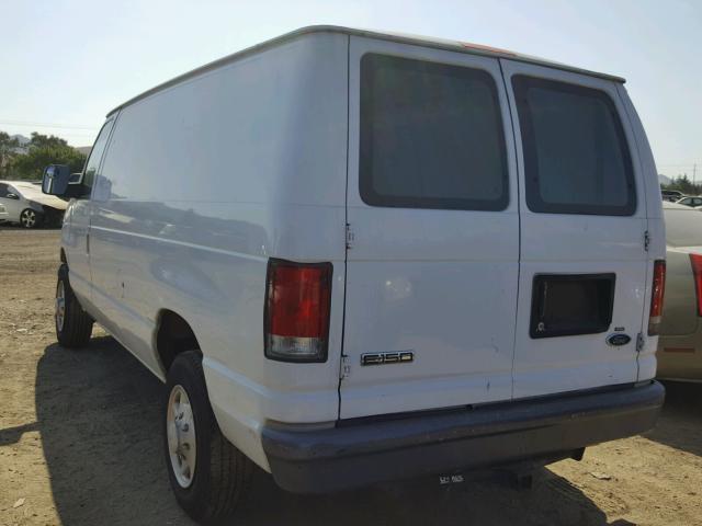 1FTNE14W97DA29270 - 2007 FORD ECONOLINE WHITE photo 3