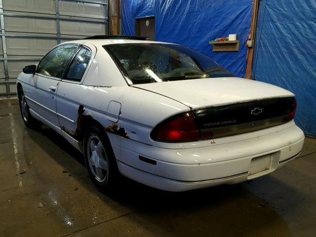 2G1WW12M2X9285131 - 1999 CHEVROLET MONTE CARL 白色 照片 3