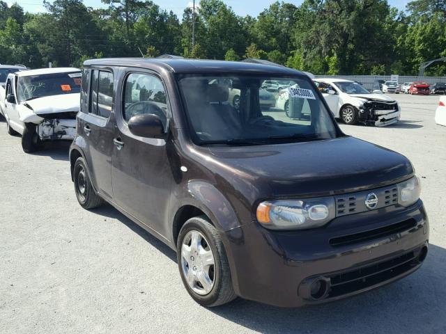 JN8AZ2KR4AT167628 - 2010 NISSAN CUBE BASE MAROON photo 1