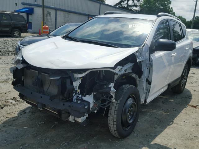 JTMZFREV6GD091163 - 2016 TOYOTA RAV4 LE WHITE photo 2