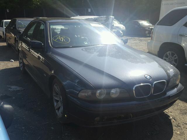 WBADT43452GY42080 - 2002 BMW 525 I AUTO BLUE photo 1