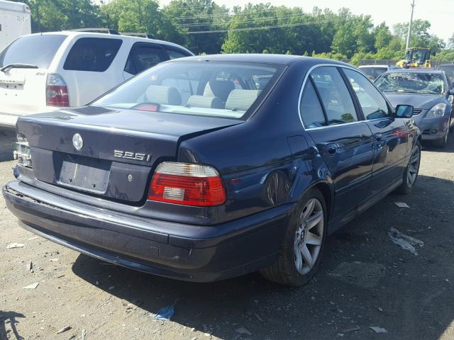 WBADT43452GY42080 - 2002 BMW 525 I AUTO BLUE photo 4