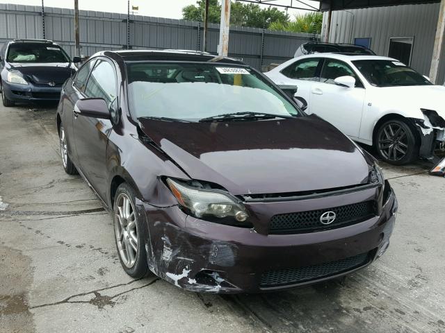 JTKDE3B75A0318799 - 2010 TOYOTA SCION TC 勃艮第红 照片 1