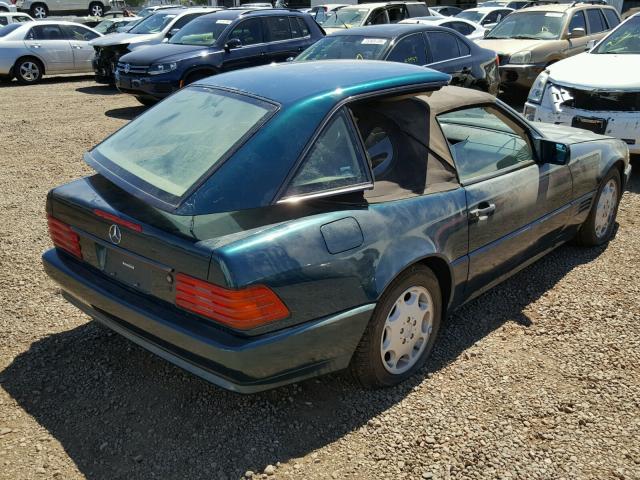 WDBFA63E5SF125768 - 1995 MERCEDES-BENZ SL 320 GREEN photo 4