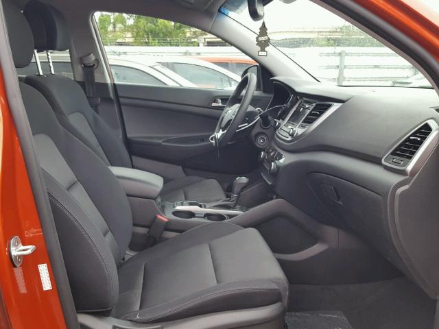 KM8J33A24GU142072 - 2016 HYUNDAI TUCSON LIM ORANGE photo 5