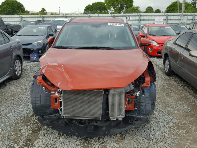 KM8J33A24GU142072 - 2016 HYUNDAI TUCSON LIM ORANGE photo 9