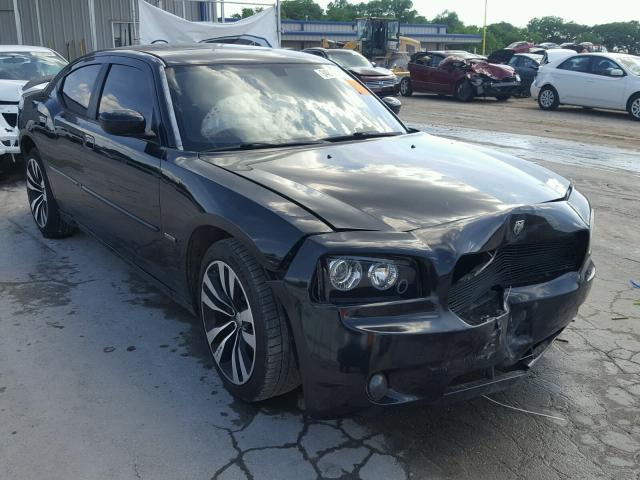 2B3KA53H87H640517 - 2007 DODGE CHARGER R/ BLACK photo 1