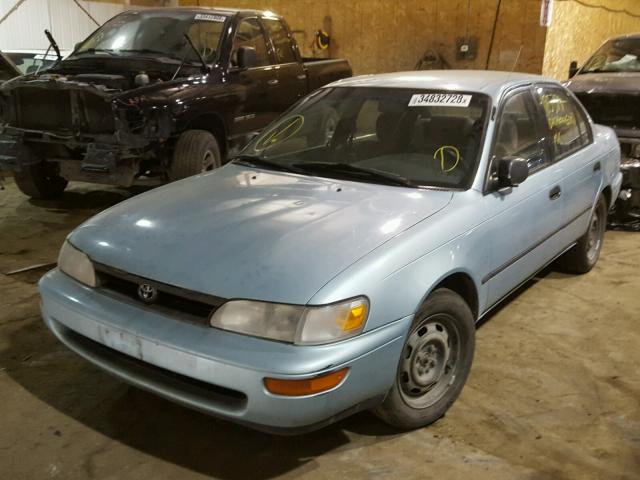 JT2AE09B8R0062763 - 1994 TOYOTA COROLLA LE BLUE photo 2