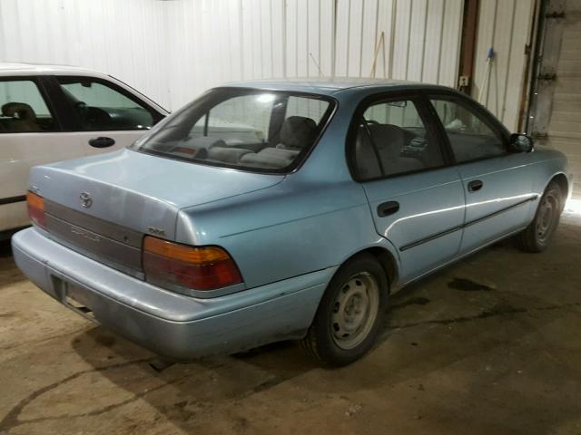 JT2AE09B8R0062763 - 1994 TOYOTA COROLLA LE BLUE photo 4