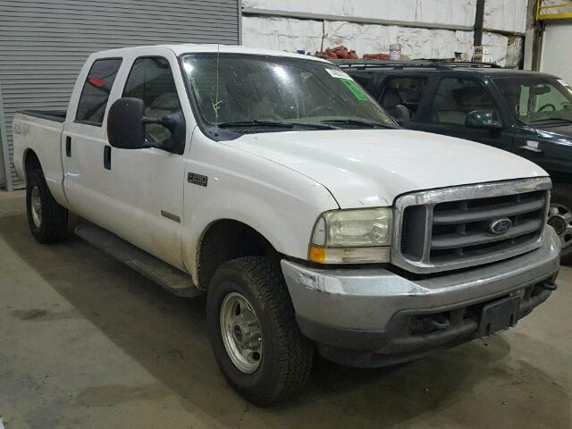 1FTNW21P04EA35738 - 2004 FORD F250 WHITE photo 1