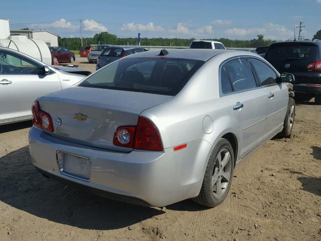 1G1ZC5E08CF186028 - 2012 CHEVROLET MALIBU 1LT 银色 照片 4