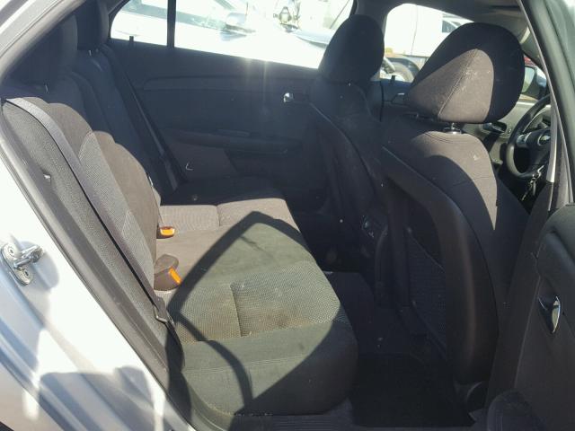 1G1ZC5E08CF186028 - 2012 CHEVROLET MALIBU 1LT 银色 照片 6