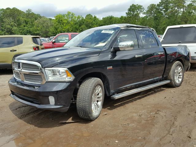 1C6RR7PT7DS723206 - 2013 RAM 1500 LONGH BLACK photo 2