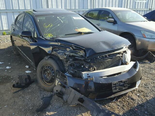 2HGFA1E65BH000778 - 2011 HONDA CIVIC LX-S BLACK photo 1