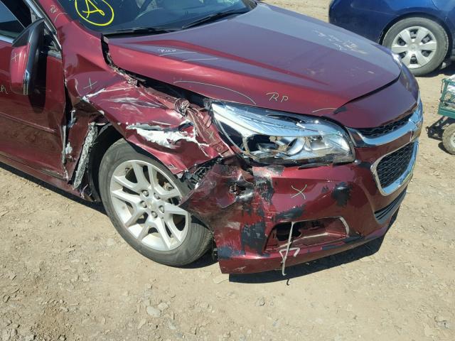 1G11C5SL0FF341848 - 2015 CHEVROLET MALIBU 1LT 烧焦的 照片 9