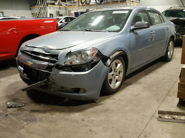 1G1ZG57B894265707 - 2009 CHEVROLET MALIBU LS ლურჯი ფოტო 2
