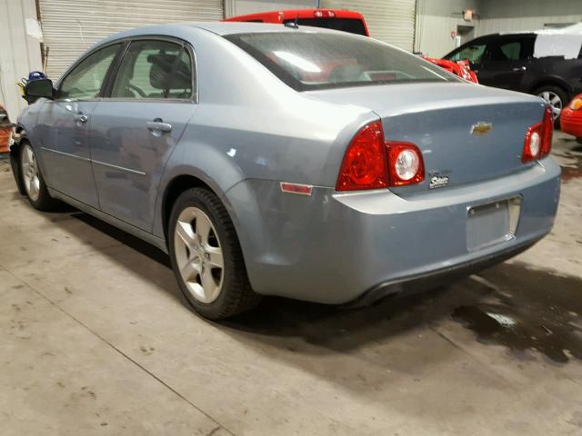 1G1ZG57B894265707 - 2009 CHEVROLET MALIBU LS ლურჯი ფოტო 3