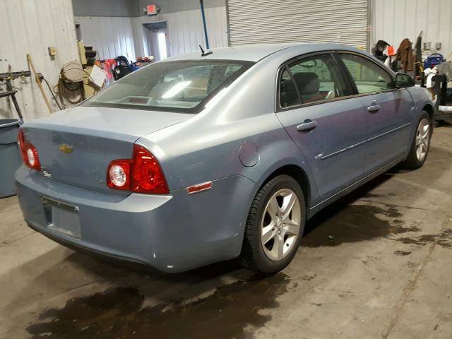1G1ZG57B894265707 - 2009 CHEVROLET MALIBU LS ლურჯი ფოტო 4