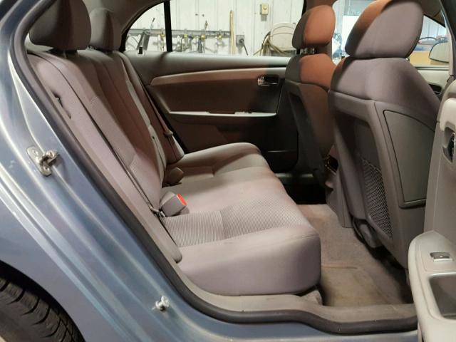 1G1ZG57B894265707 - 2009 CHEVROLET MALIBU LS ლურჯი ფოტო 6