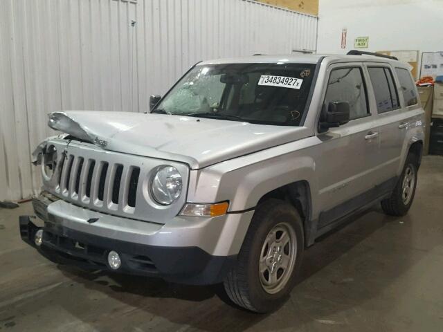 1J4NT1GA7BD271032 - 2011 JEEP PATRIOT SP SILVER photo 2