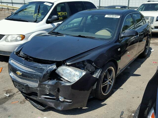 1G1ZK57718F246672 - 2008 CHEVROLET MALIBU LTZ 黑色 照片 2