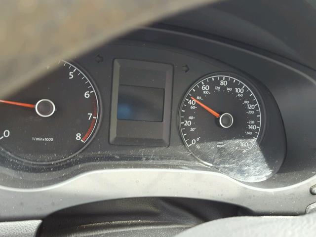 3VW2K7AJ1EM304345 - 2014 VOLKSWAGEN JETTA BASE 灰色 照片 8