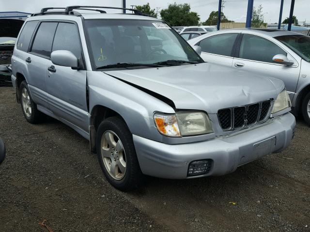 JF1SF65602H704443 - 2002 SUBARU FORESTER S Gümüş foto 1