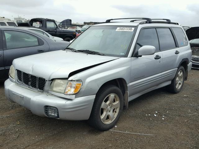 JF1SF65602H704443 - 2002 SUBARU FORESTER S Gümüş foto 2