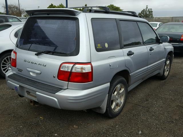 JF1SF65602H704443 - 2002 SUBARU FORESTER S Gümüş foto 4