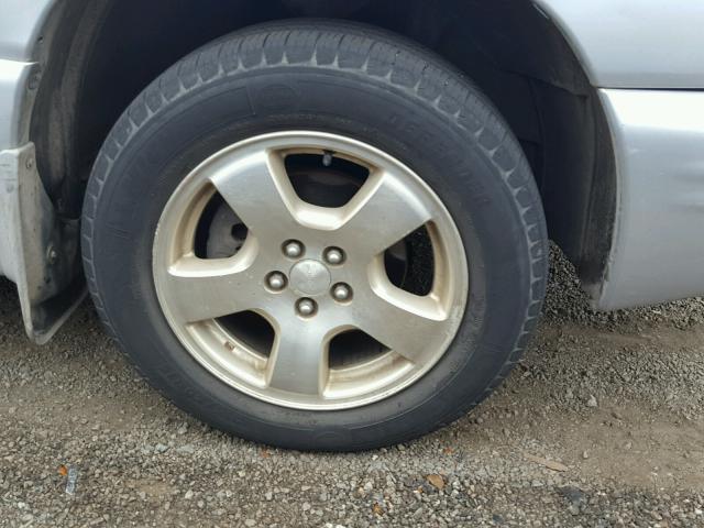 JF1SF65602H704443 - 2002 SUBARU FORESTER S Gümüş foto 9