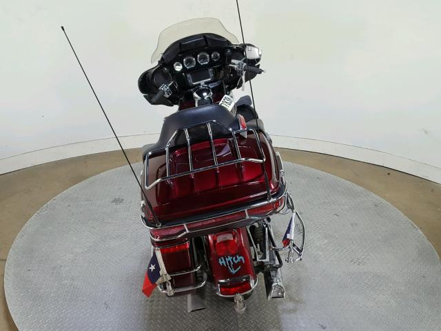 1HD1KEL13EB700640 - 2014 HARLEY-DAVIDSON FLHTK ELEC RED photo 9