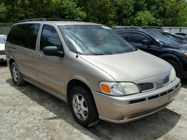 1GHDX03E42D189312 - 2002 OLDSMOBILE SILHOUETTE TAN photo 1