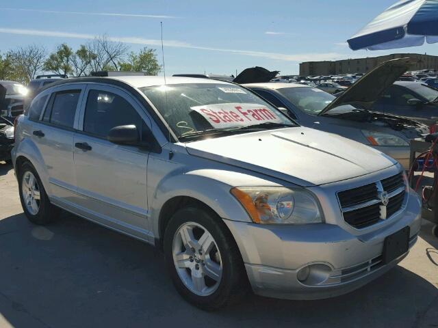 1B3HB48B97D544933 - 2007 DODGE CALIBER SX SILVER photo 1