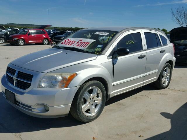 1B3HB48B97D544933 - 2007 DODGE CALIBER SX SILVER photo 2