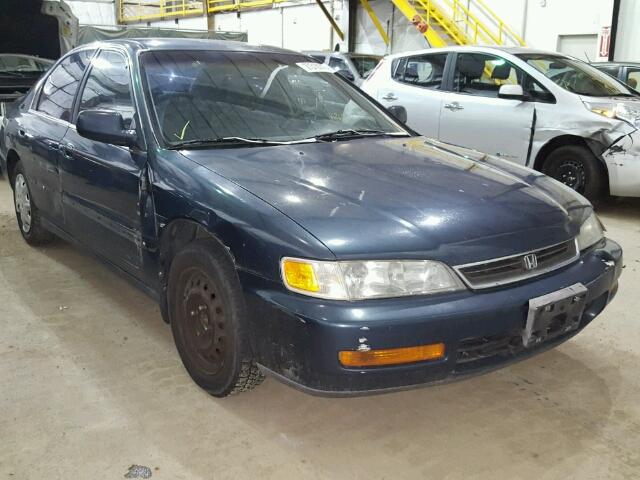 1HGCD5533VA258923 - 1997 HONDA ACCORD LX BLUE photo 1