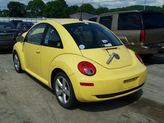 3VWSW31C76M420469 - 2006 VOLKSWAGEN NEW BEETLE ყვითელი ფოტო 3