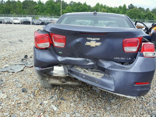 1G11A5SL2EF277574 - 2014 CHEVROLET MALIBU LS ნაცრისფერი ფოტო 9