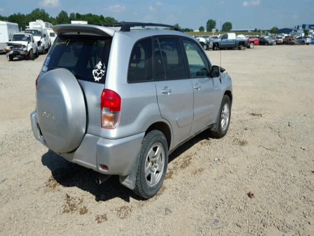 JTEGH20V926010794 - 2002 TOYOTA RAV4 SILVER photo 4