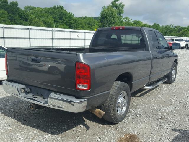 3D7KA28603G733522 - 2003 DODGE RAM 2500 S GRAY photo 4