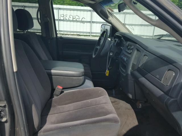 3D7KA28603G733522 - 2003 DODGE RAM 2500 S GRAY photo 5