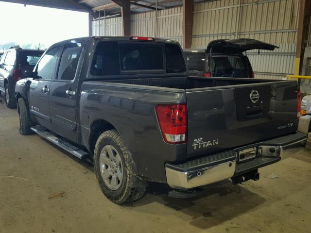 1N6BA0ED9CN300805 - 2012 NISSAN TITAN S GRAY photo 3