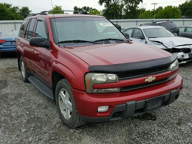 1GNDT13S232298501 - 2003 CHEVROLET TRAILBLAZE RED photo 1