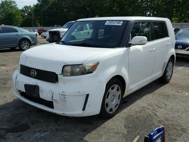 JTLKE50E781015995 - 2008 TOYOTA SCION XB თეთრი ფოტო 2