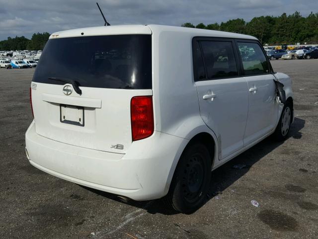 JTLKE50E781015995 - 2008 TOYOTA SCION XB თეთრი ფოტო 4