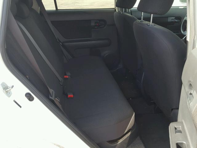 JTLKE50E781015995 - 2008 TOYOTA SCION XB თეთრი ფოტო 6