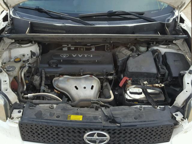 JTLKE50E781015995 - 2008 TOYOTA SCION XB თეთრი ფოტო 7