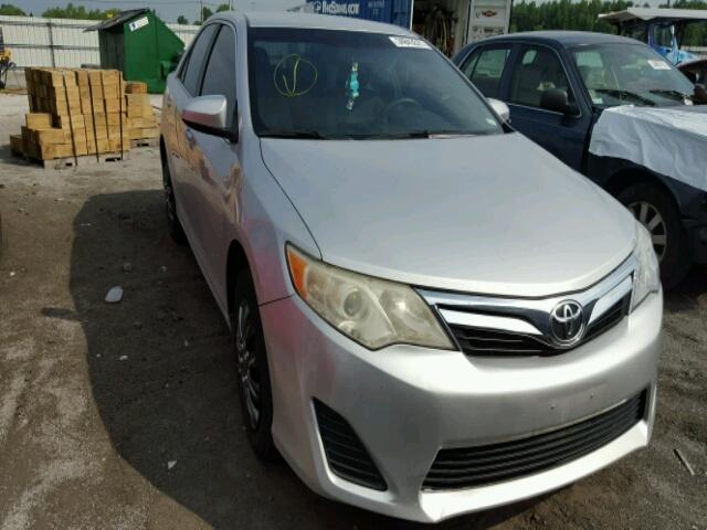 4T1BF1FK4DU644858 - 2013 TOYOTA CAMRY SILVER photo 1