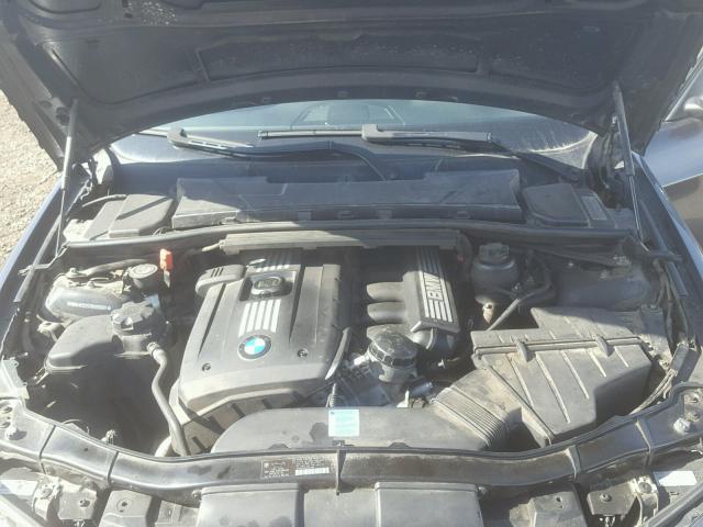 WBAVC93578K056684 - 2008 BMW 328 XI GRAY photo 7