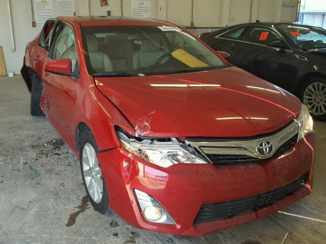 4T1BF1FK7CU506178 - 2012 TOYOTA CAMRY/SE/L RED photo 1